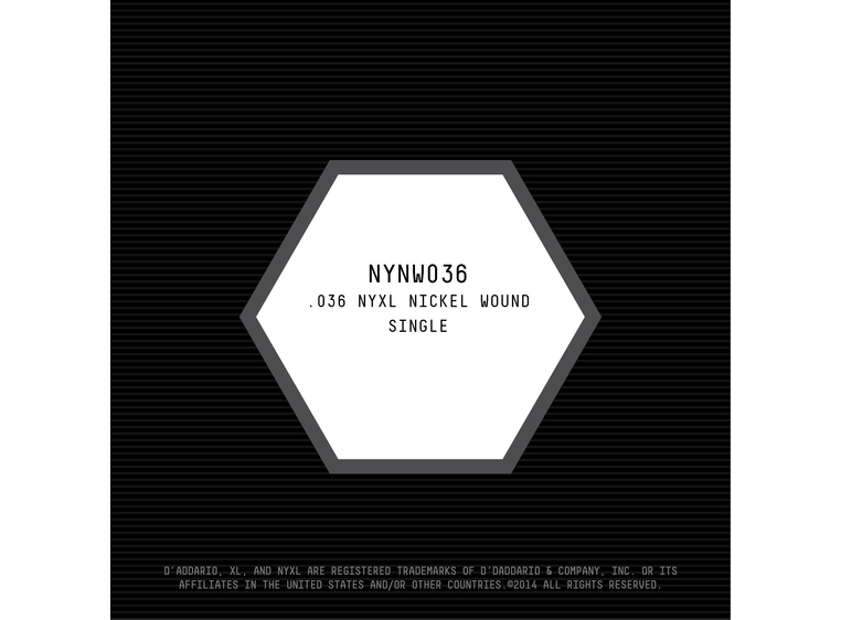 D'addario NYNW036 